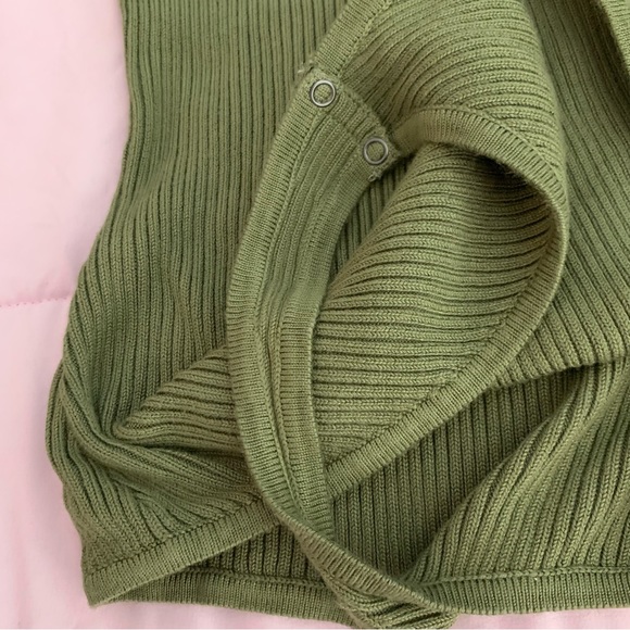 NWT Abercrombie and Fitch strappy halter sweater bodysuit size small - Picture 5 of 6